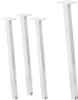 Four white table legs are arranged in a row against a white background. Náhľad obrázku produktu