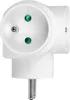 ORNO | Adattatore 3x2P+Z OR-AE-13184 - Bianco - Alta Anteprima dell’immagine prodotto 4