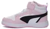 Puma Rebound V6 MID AC+ PS Sneaker, White Black-Pearl Pink, Produktbild-Vorschau 8