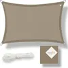 hanSe® Marken Sonnensegel 100% Polyester Rechteck 2x4 m Produktbild-Vorschau 1