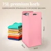 HENNEZ Filz-Aufbewahrungskorb "Katy", 75 l - platzsparend, Produktbild-Vorschau 10