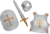 Kinder Ritterrüstung Set (Helm, Schwert, Schild & Produktbild-Vorschau 1