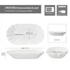 2x Frietjes XL Pommesschale oval weiß Currywurst-Schale Produktbild-Vorschau 5