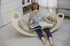 Dekokissen Baumwolle für Kinderwippe Velour hellbeige 105 x Produktbild-Vorschau 6