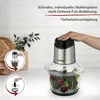 Cloer 6829, 1,2 liter, zilverkleurig, transparant, glas, Productafbeelding-voorbeeld 5