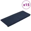 Samolepiace nášľapy na schody 15 ks 65x24,5x3,5 cm modré Náhľad obrázku produktu 1