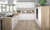 U-Form Winkelküche ESSEN mit Arbeitsplatten 289x250x188cm Produktbild-Vorschau 1