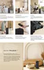 Collage of lifestyle images and feature highlights for a PELONIS oil radiator. Produktbild-Vorschau