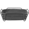 A gray fabric bread basket with a metal wire frame, presented on a white background. Produktbild-Vorschau