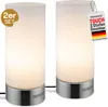 MONZANA® Nachttischlampe 2er Set Touch Dimmbar mit LED Produktbild-Vorschau 1