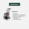 Metabo ASR 25 L SC 1400 W Schwarz, Grün Anteprima dell’immagine prodotto 16