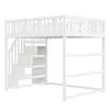 Flieks Lit superposé 140x200cm avec escalier, Lit d'enfant Voir les images du produit 8