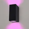 Ledvion - Smart LED Wandleuchte - Cube Schwarz  - Produktbild-Vorschau 1