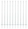 Electra Kunststoffpfahl 125 cm mit Doppeltritt - weiß - 10 Produktbild-Vorschau 1