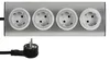 REV 0015400703 Presa multipla senza interruttore Spina Anteprima dell’immagine prodotto 2