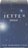 A product box for Jette Dream Eau de Parfum, set against a dark blue, starry background. Podgląd zdjęcia produktu