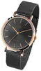 Orologio Q&Q unisex con cinturino a rete, 3 barre, Anteprima dell’immagine prodotto 4