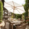 Sekey Sonnenschirm Ø300cm Holzoptik Gartenschirm Produktbild-Vorschau 2