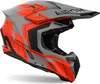 Kask motocrossowy Airoh Twist 3 Dizzy, szary Podgląd zdjęcia produktu 2
