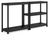 KIS Kunststoffregal "PLUS", 90/40/5 Schwarz Produktbild-Vorschau 7