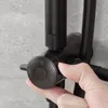 CECIPA Duschset Schwarz Duschsystem Regenduschset ohne Produktbild-Vorschau 5