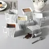 MALACASA sada hrnků, 6dílný porcelánový hrnek na kávu, Náhled obrázku produktu 6
