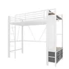Łóżko loftowe Sweiko, 90 x 200 cm, żelazna rama, z Podgląd zdjęcia produktu 16