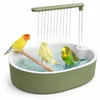 Vogelbad mit Pumpe, Wellensittich Dusche, Wasserspielplatz Produktbild-Vorschau 1
