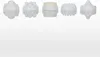 COM-FOUR® 6-teiliges Gesichtsmassageset - Massagegerät zur Produktbild-Vorschau 7