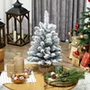 HOMCOM Mini kunstkerstboom, 60 cm, kunststof dennenboom met Productafbeelding-voorbeeld 7
