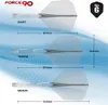 Mission Force 90 Clear NO6 - Dart Flights Produktbild-Vorschau 9