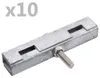 vidaXL U-Mattenverbinder 10 Sets Silbern Produktbild-Vorschau 4