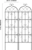 SucceBuy Gartenspalier für Kletterpflanzen, 180,3 x 50,8 Produktbild-Vorschau 7