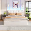 INONEFT Stauraumbett 140x200 cm mit LED, Boxspringbett Produktbild-Vorschau 8