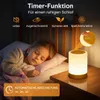 LED Nachttischlampe 2er Set, Nachttischlampe Touch Produktbild-Vorschau 4
