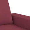 2-Sitzer-Sofa Weinrot 120 cm Stoff Produktbild-Vorschau 6
