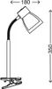 Lampe à pince BRILONER LEUCHTEN JAM, 40 W, IP20, couleur Voir les images du produit 2