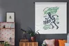 MuchoWow® Wandteppich Wandbehang Laufen - Vintage - Grün Produktbild-Vorschau 6