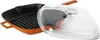 LAVA metalen grillpan, 28 x 28 cm, met deksel, gietijzer, Productafbeelding-voorbeeld 1
