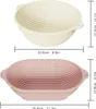 Silikon-Gärkorb für Sauerteig, 9" & 10" Produktbild-Vorschau 5