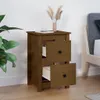 vidaXL Nachttisch Honigbraun 40x35x61,5 cm Massivholz Produktbild-Vorschau 14