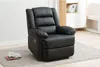 Fauteuil relax "Buckingham" - 85 x 93 x 100 cm - Noir Voir les images du produit 2
