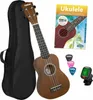 Ukulele soprano Linden Set (incl. Metodo in 4 lingue Anteprima dell’immagine prodotto 8