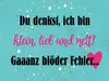 vianmo Holzschild 30x40 cm du denkst ich bin klein lieb Produktbild-Vorschau 1