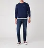 WRANGLER Herren, Sweatshirt SIGN OFF CREW, 4XL, Blau, Produktbild-Vorschau 5