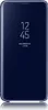 A dark blue Samsung phone case with a reflective cover displaying the time and date. Anteprima dell’immagine prodotto