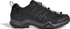 A black Adidas Terrex Swift R2 GTX hiking shoe is shown from the side against a white background. Náhled obrázku produktu