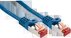 LINDY Patchkabel Cat6 S/FTP Basic blau 0.50m Produktbild-Vorschau 3