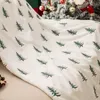 Weihnachtsdecke Plüsch Stickerei Kuscheldecke Winter Produktbild-Vorschau 3