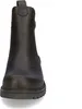 A front view of a single khaki Chelsea boot on a white background. Produktbild-Vorschau